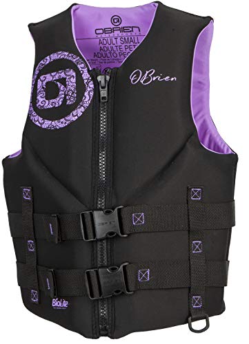 O'Brien Women's Eco-Friendly Biotite Neoprene Life Jacket Purple X-Small