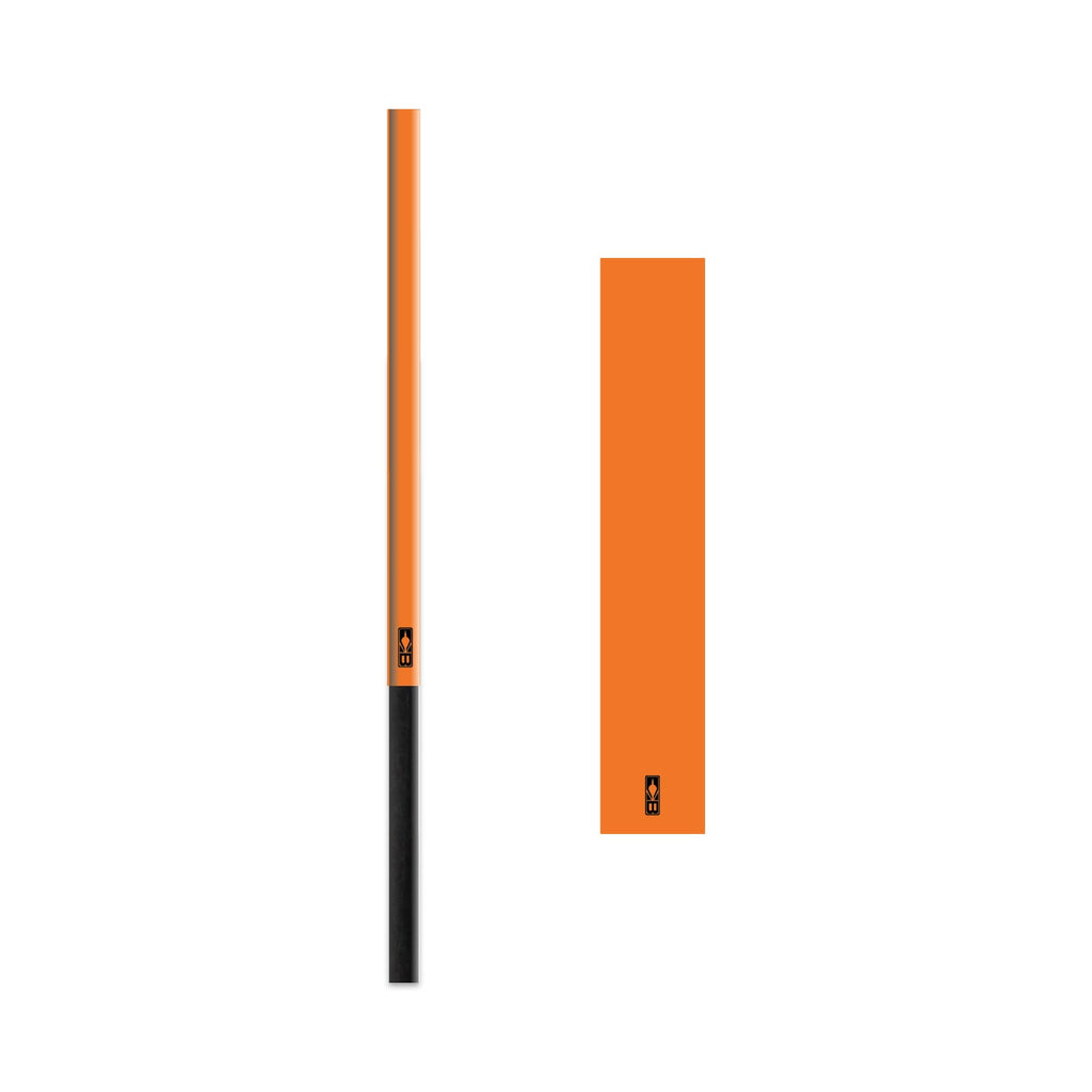 Bohning 7" Solid Wrap 7" Neon Orange Standard Arrow Wrap, 12pk