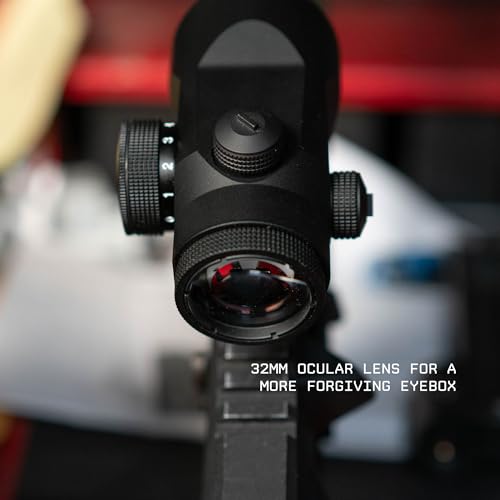 Monstrum Ruckus 3X Prism Scope with Shake Awake - DX1 Reticle