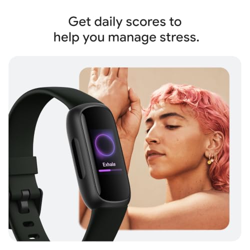 Fitbit Inspire 3 Activity & Sleep Tracker Band - Lilac Bliss/Black, Small & Large