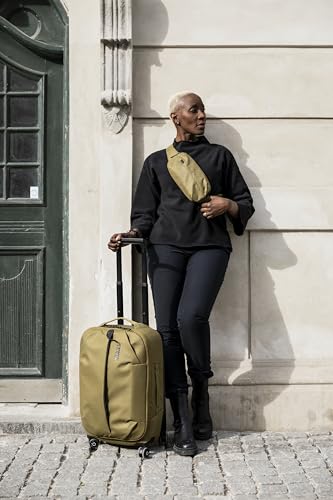 Thule Aion Carry-On Spinner Luggage Nutria Waxed Canvas Water-Resistant
