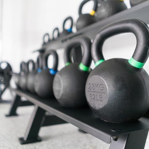 Kettlebell Rack - 2 Tier Home Gym Storage for Kettlebells