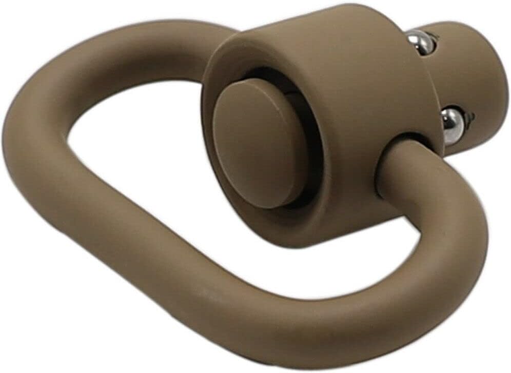 Smith's Sling Swivel - 1.25'' Quick Detachable Push Button in Unique Tan Print