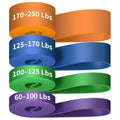 Alllvocles Resistance Band Set - Blue, Pull Up Assistance Bands for Workout & Physical Therapy