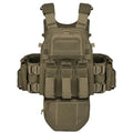 BOMTURN Tan Tactical Outdoor Vest for Men, Modular Molle System, Adjustable Fit