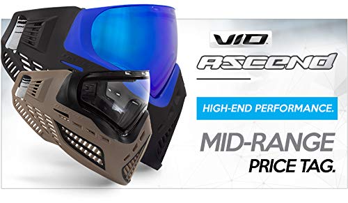 VIRTUE VIO Ascend Thermal Paintball Goggles Black - Protective Mask