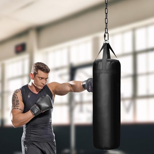 Black 100-Inch Swing Chain Set - Heavy Duty Plastic Coated Hanging Chains, 2 Pack