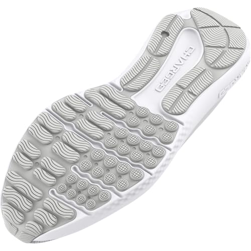 Under Armour Women's Charged Surge 4 Running Shoes - White/Distant Gray/Silver, Size 10