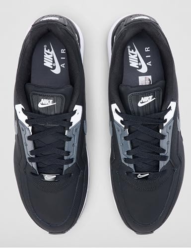 Nike Men's Air Max LTD 3 Running Shoes - Size 10.5, Black/Dark Grey/White