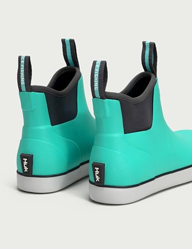 HUK Girls' Rogue Wave Deck Shoes - Bermuda 10 - Nautical Sneakers for Kids