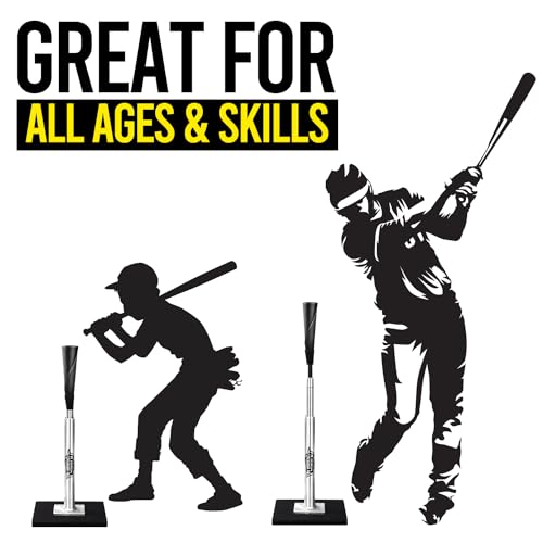 Adjustable Baseball Batting Tee for Indoor Outdoor Practice - Professional Hitting Aid