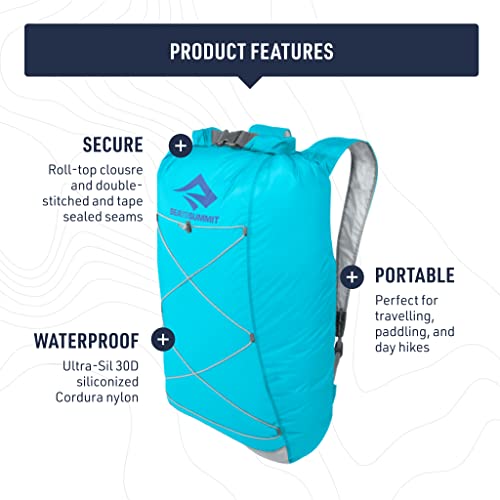 Ultra-Sil Waterproof Day Pack - High Rise Grey, 22L, Ultralight
