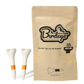 35-Pack Short Plastic Golf Tees (39mm) | Heavy-Duty & Reusable | Ideal for Irons, Hybrids & Fairway Woods | Visible Height Markers for Consistent Shots | Anti-Snap Design.
