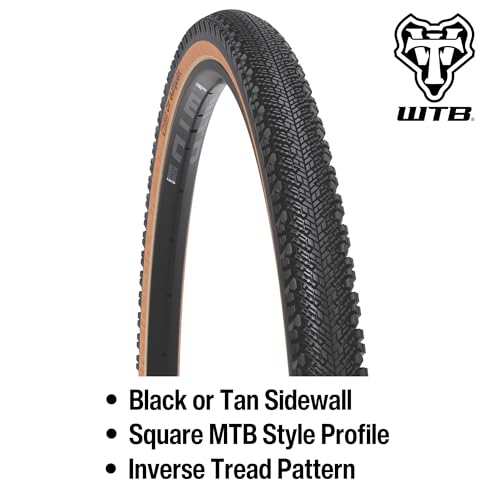 WTB Venture Gravel Bike Tire 700x40 Tubeless Folding - Tan Sidewall