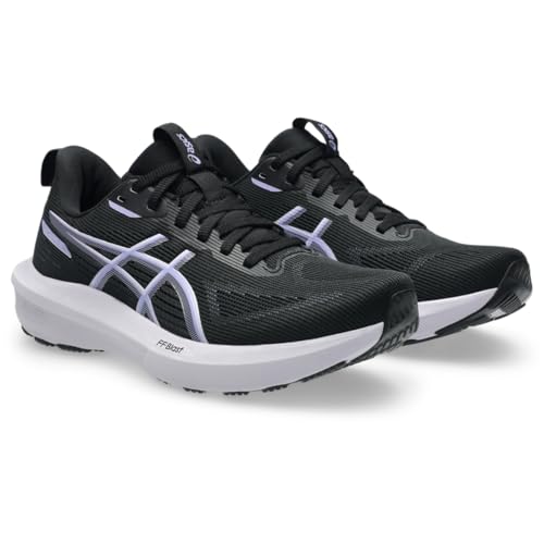 ASICS Women's GT-1000 14 Running Shoes - Black/Lilac Hint, Size 9