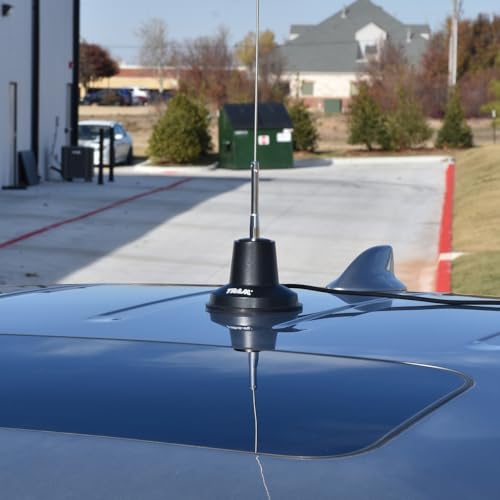 Tram Heavy-Duty 26-30 MHz CB Antenna Kit with Magnet Base & Coax Cable