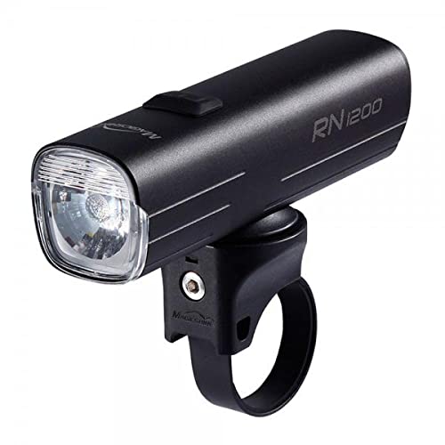 Magicshine RN 1200 Bike Light - 1200L Lumens, Waterproof USB-C Rechargeable Headlight for Mountain & Road Biking