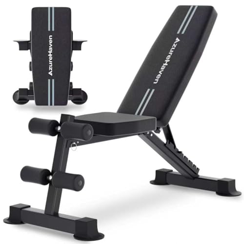 Adjustable Foldable Workout Bench for Full Body Home Gym - 660LBS Capacity