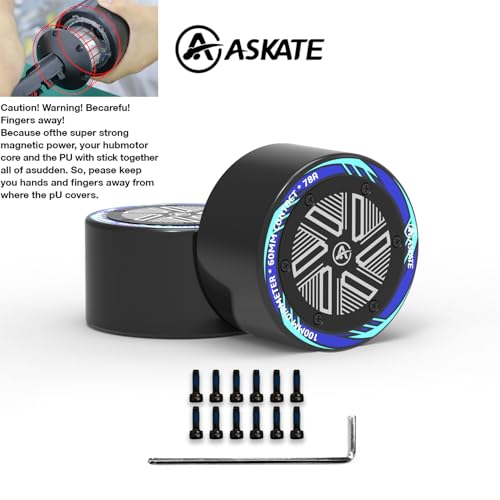 Meepo Electronic Skateboards Replaceable PU Sleeves for Hub Motor (2 pcs) (100mm)