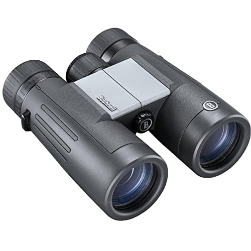 Bushnell PowerView 2 Binoculars Roof Prism, High-Definition Multi-Coated Lenses, Durable Aluminum Chassis, Wide Field