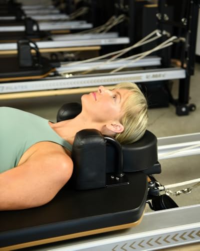 Pilates Neck Support Pillow for Reformer - Ergonomic Cervical Cushion, Compatible with Major Brands