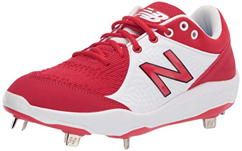 New Balance Men's Fresh Foam 3000 V7 Molded Running Shoes 13 Red/White
