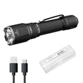 High Lumen Tactical Flashlight 3600 Lumens USB-C Rechargeable Waterproof Compact