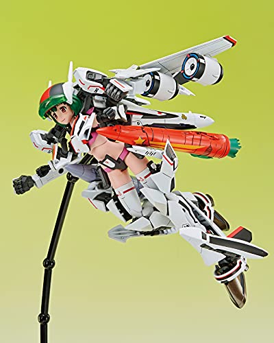 Aoshima Macross Frontier VF-25F Messiah Model Kit with Ranka Lee, Multicolor