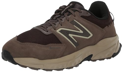 New Balance Womens Fresh Foam 510 V6 H2O-Resistant Running Shoes, 9 Wide, Dark Mushroom/Black Coffee