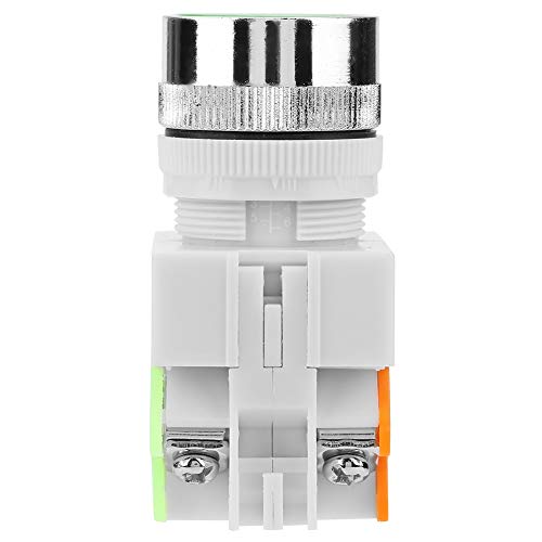 22mm Emergency Stop Push Button Switch Auto Reset Flat Head
