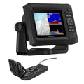 Marine Chartplotter Fishfinder Combo with 5-Inch Display and Vivid Sonar