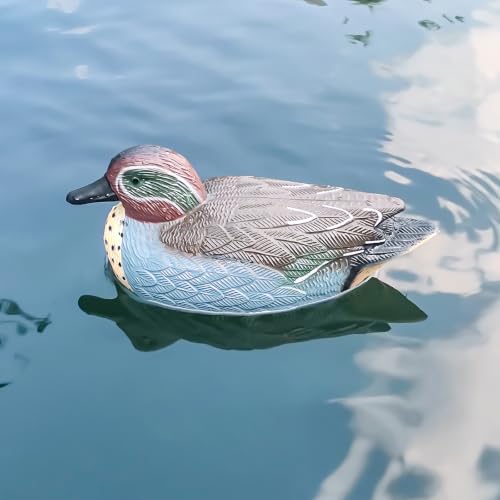 Durable Floatable Mallard Duck Decoy for Hunting and Garden Decor - 1 Pack