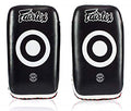 Fairtex Curved Muay Thai Pads - Black & White Standard Kickboxing Shield