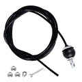 Adjustable Lat Pulldown Cable Rope for Home Gym Fitness Equipment - 118 Inch