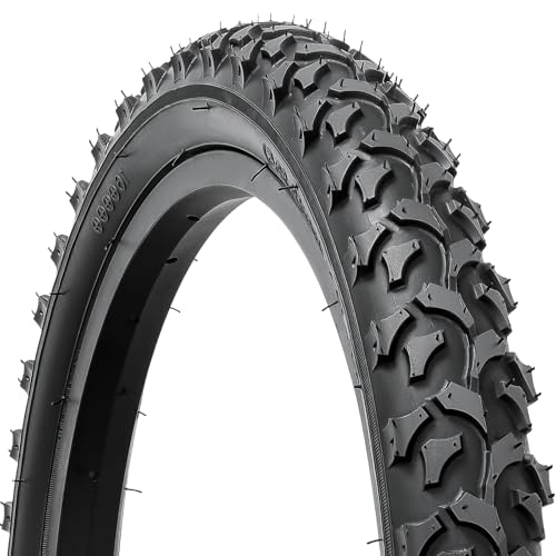 20x1.95 Bike Tires with Tubes & Tire Levers - Mountain & Off-Road Use
