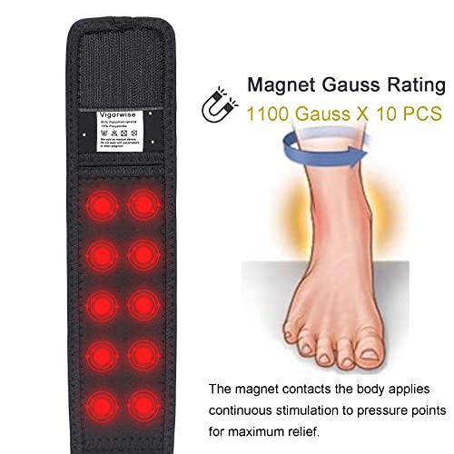 Adjustable Achilles Tendonitis Brace 2PCS - One Size Black Support