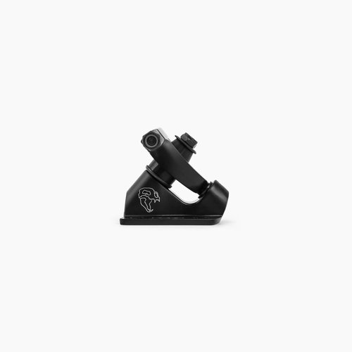 Bear Trucks Gen 6 Grizzly Longboard Trucks, Black, 155mm 50° - 85a Grey Bushing, Black/Grey
