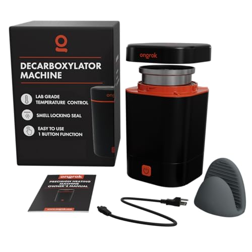 ONGROK Herb Decarboxylator Machine - Easy Use, 1oz Capacity, Food Safe