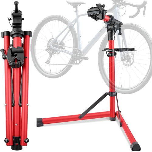 GOEHNER's Bike Repair Stand Aluminum Portable Maintenance Workstation