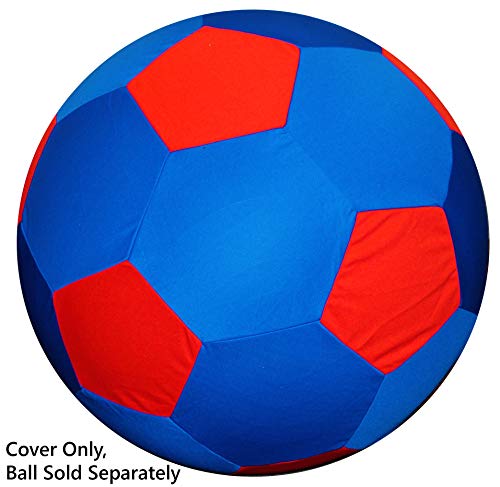 Horsemen's Pride Mega Ball Cover for Horses 30 Inch Soccer Ball Blue