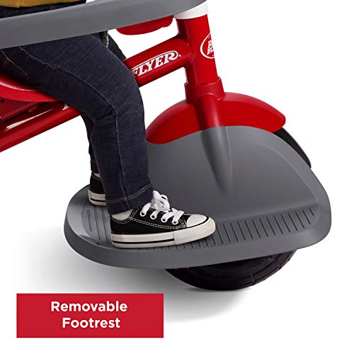 Radio Flyer All-Terrain Stroll 'N Trike for Toddlers Ages 1-5 with UV Canopy - Ultimate 30.71x21.65x41.34 inches