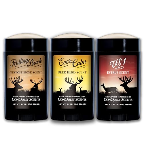 Deer Hunting Scent Pack - Estrus Urine, Buck & Bedding Attractants