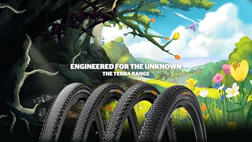 Continental Terra Speed Tubeless Gravel Bike Tire 700x45 BlackChili ProTection E25