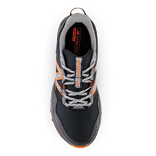 Men's Trail Running Shoe 11.5 X-Wide Black Cayenne Grey - New Balance 410 V8