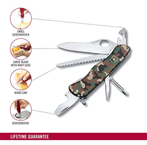 Victorinox Trailfinder SW Swiss Army Knife - 12 Functions Camouflage