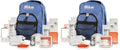 2 Pack Emergency Survival Kits Backpack 72 Hours for 1 Person - Disaster Preparedness