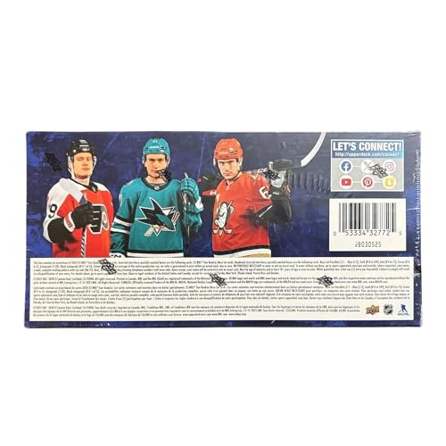 2024-25 Upper Deck Star Rookies Hockey Card Box Set – NHL Collectible Trading Cards
