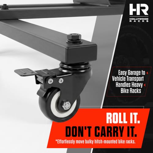 Universal Hitch Rack Storage Stand for 1-1/4" & 2" Bike Racks - Mobile Organizer