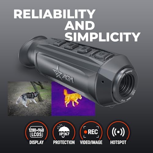 Thermal Imaging Monocular High-Sensitivity for Hunting & Outdoor Use - Variation 10-256