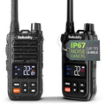 Radioddity X1 IP67 Waterproof Long Range Walkie Talkies - 2 Pack